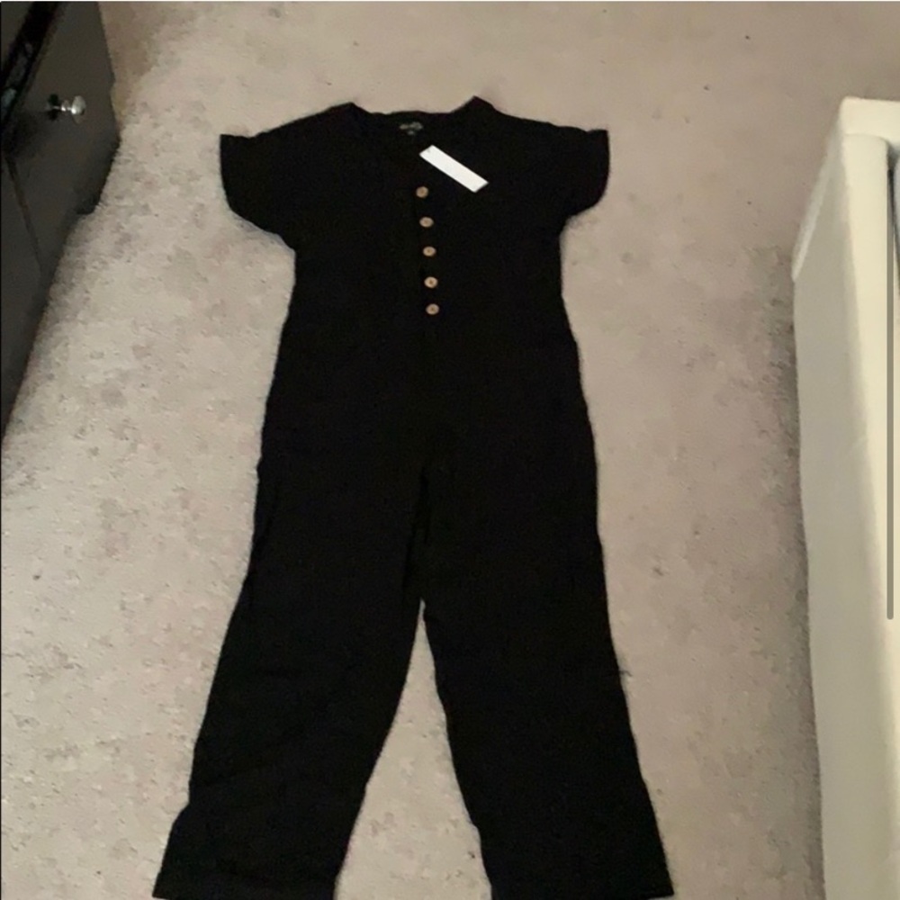 *Nwt* Vici Button Down Pocketed Jumpsuit - image 1